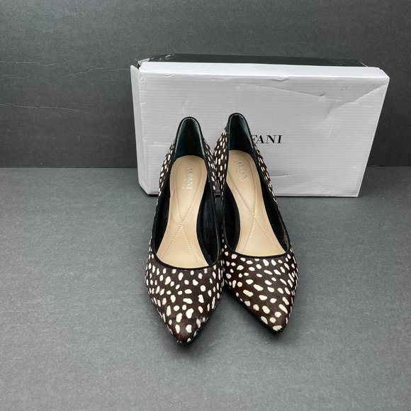 NWB Alfani Womens Jeules Leather Pumps - Picture 4 of 7